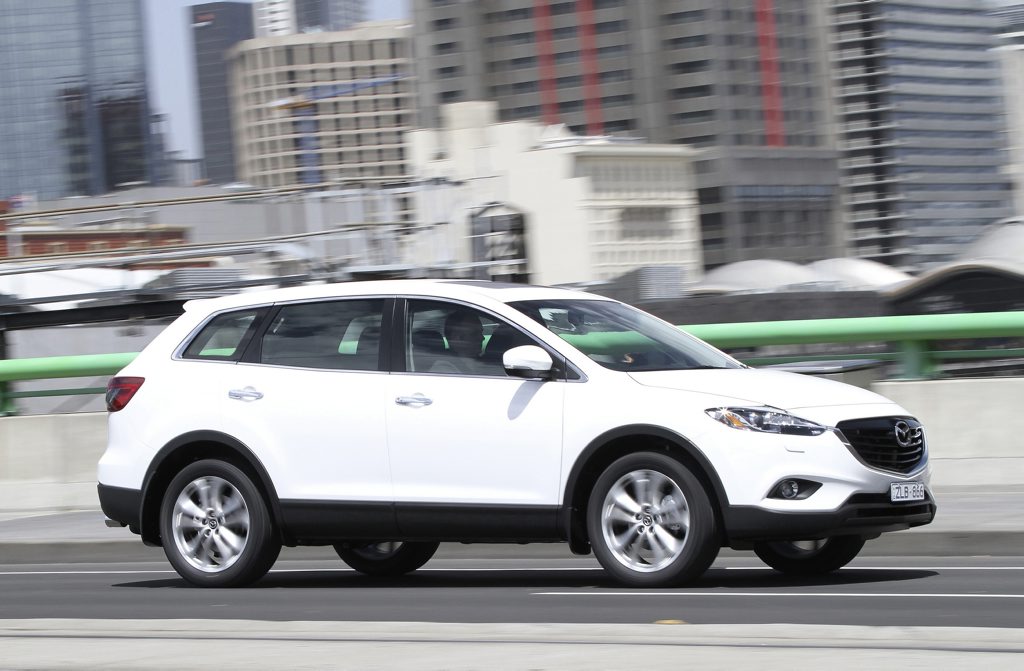 The Mazda CX-9. The Mazda CX-9.
